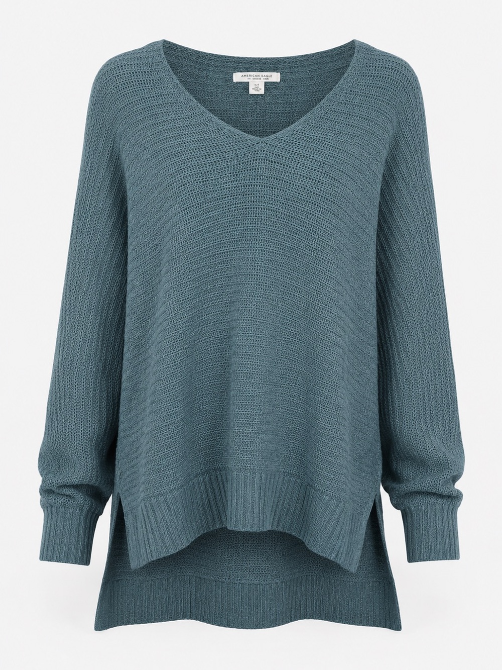American Eagle Outfitters | Oversized Cozy-Knit Teal Sweater | Women’s Size:XS/S